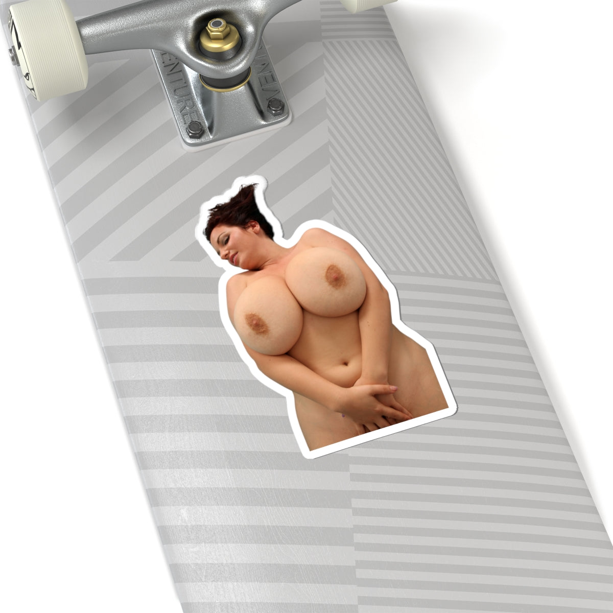 busty girl sticker