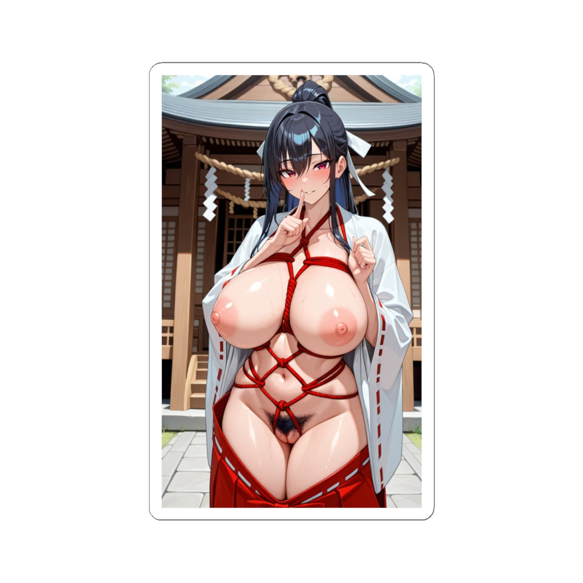 Anime Hentai Girl Sticker