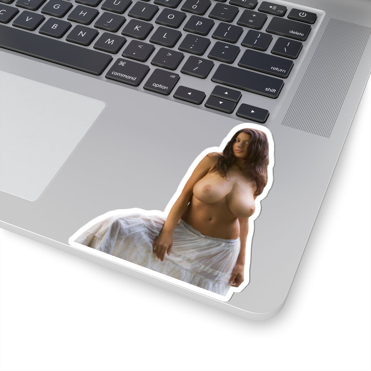 Busty Girl Sticker