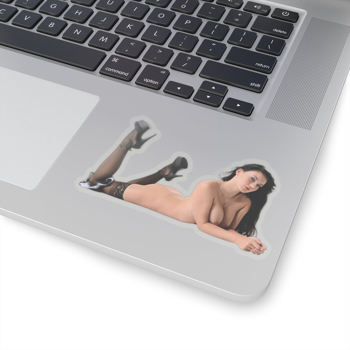 sexy brunette sticker big tits naked women botty stickers