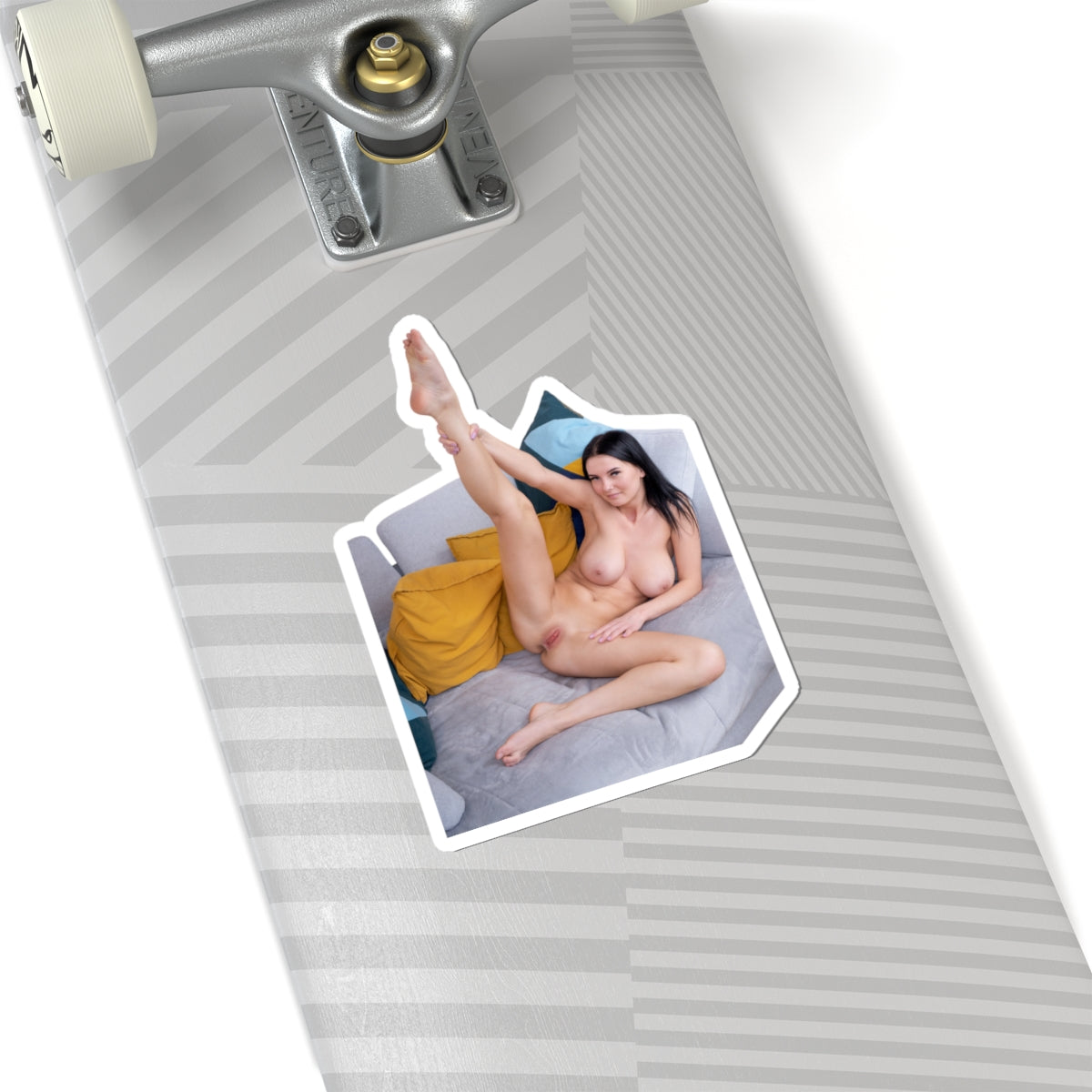 Pinup Model Sticker 3