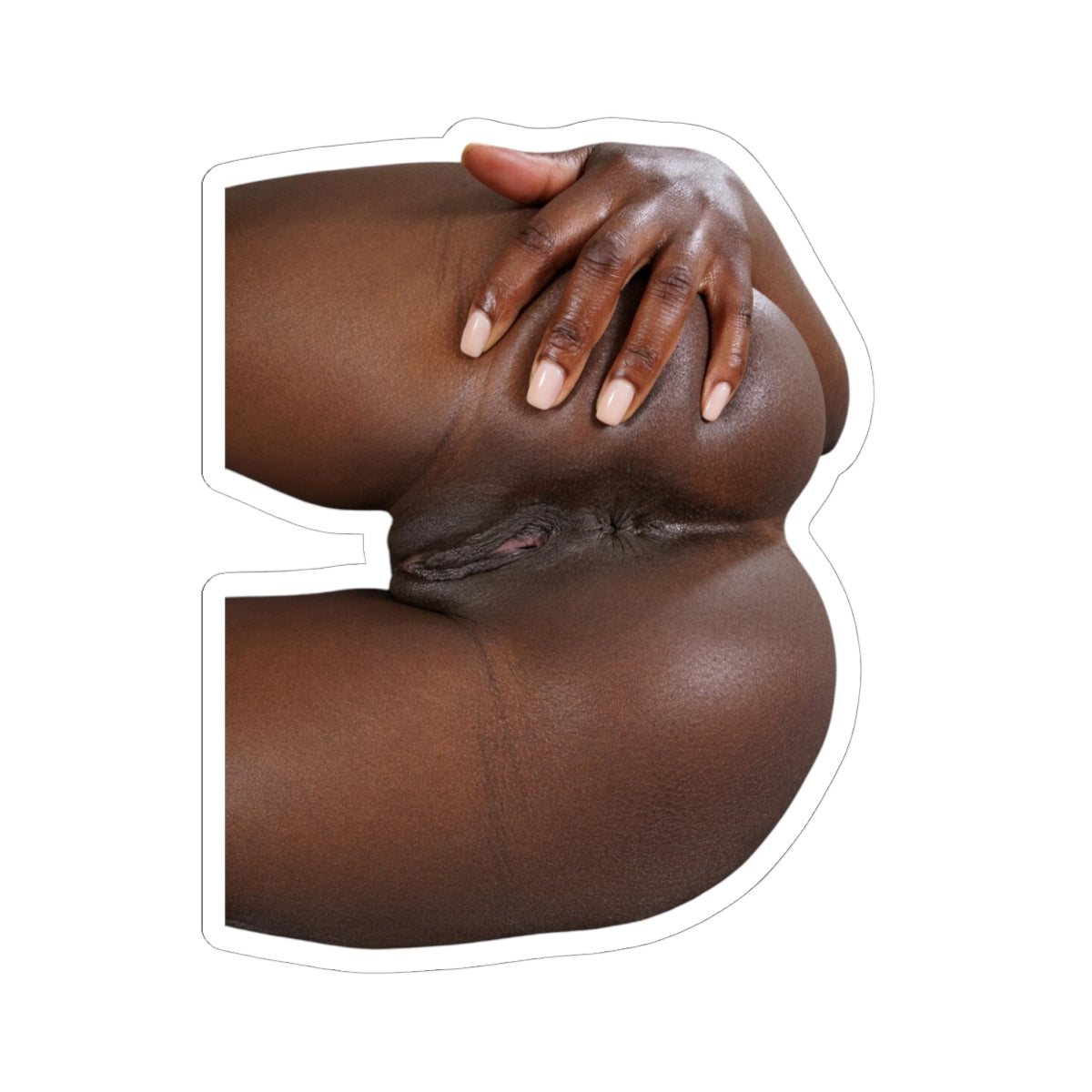 Sexy Ebony Ass Girl Sticker Black Women Stickers