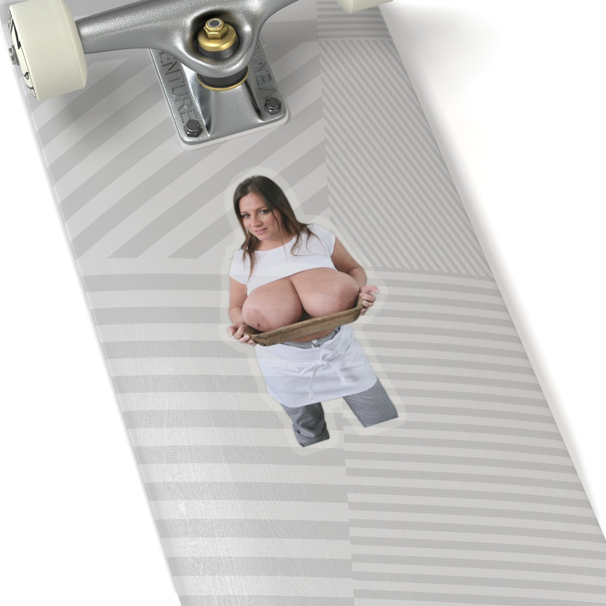 Nadine Jansen Big Tits Model Sticker Sexy Girl Pinup Stickers