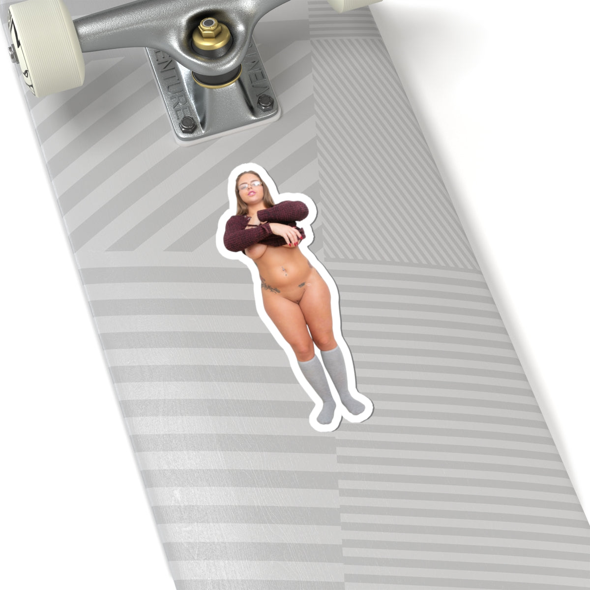 Sexy Model Sticker Naked Pinup Girl Stickers