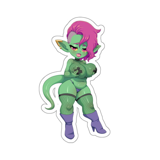Goblin Cute Stickers,Kawaii Anime Stickers,Anime Girl Sticker,Ecchi Anime Goblin,Funny Anime Sticker,Sexy Manga Goblin,Waifu Stickers,E713