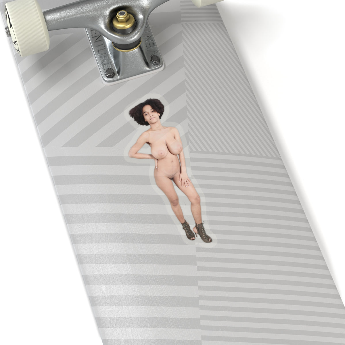 Beautiful Big Boobs Girl Sticker