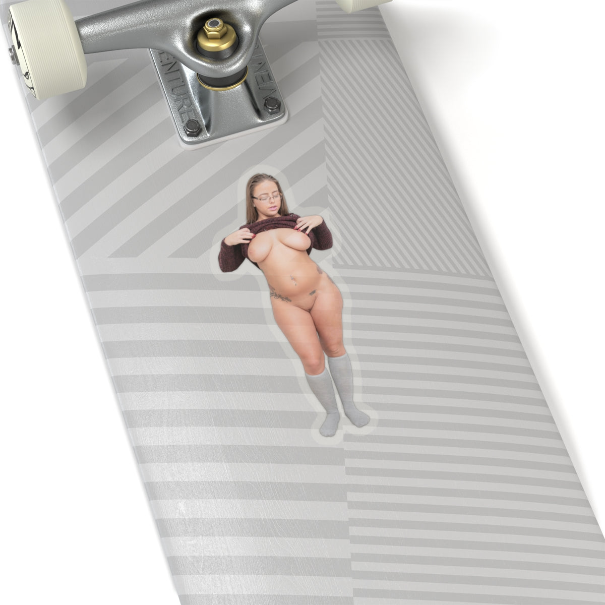 Sexy Model Sticker Naked Pinup Stickers