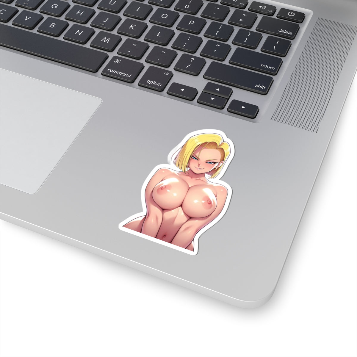 Android Girl Naked Sticker Big Boobs Anime Decals High Quality Sticker