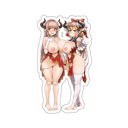 Cute Demons Sticker,Anime Sticker,Kawaii Anime Girl,Waifu Anime Sticker,Ecchi Anime Sticker,Lewd Anime Sticker,Adult Stickers,Mature Content,E247