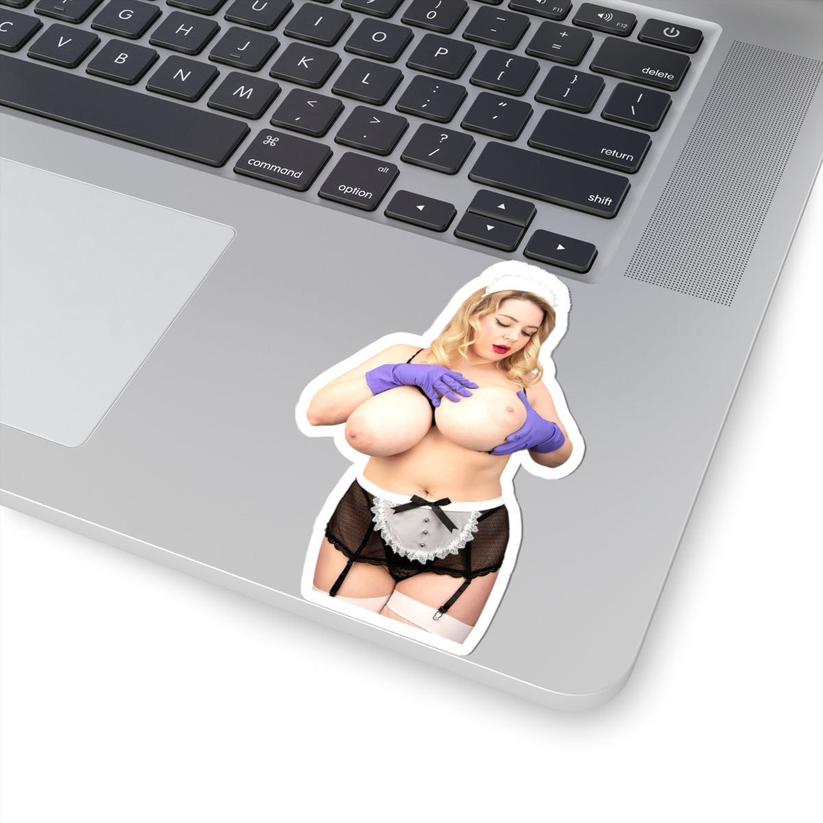 Big, Tits, Maid, Sticker, Sexy, Girl, Adult, Stickers,