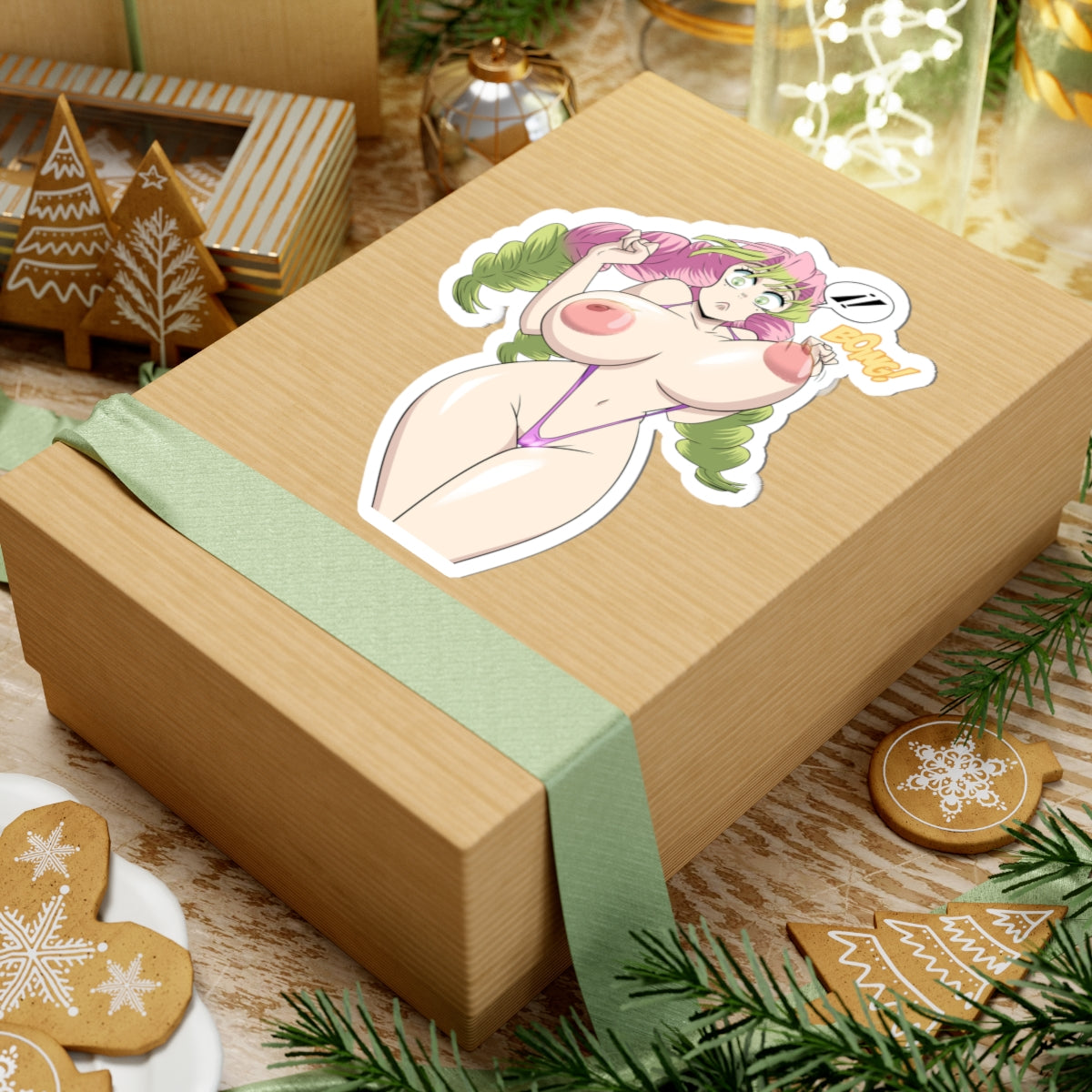 Funny Anime Girl Sticker Hentai Stickers