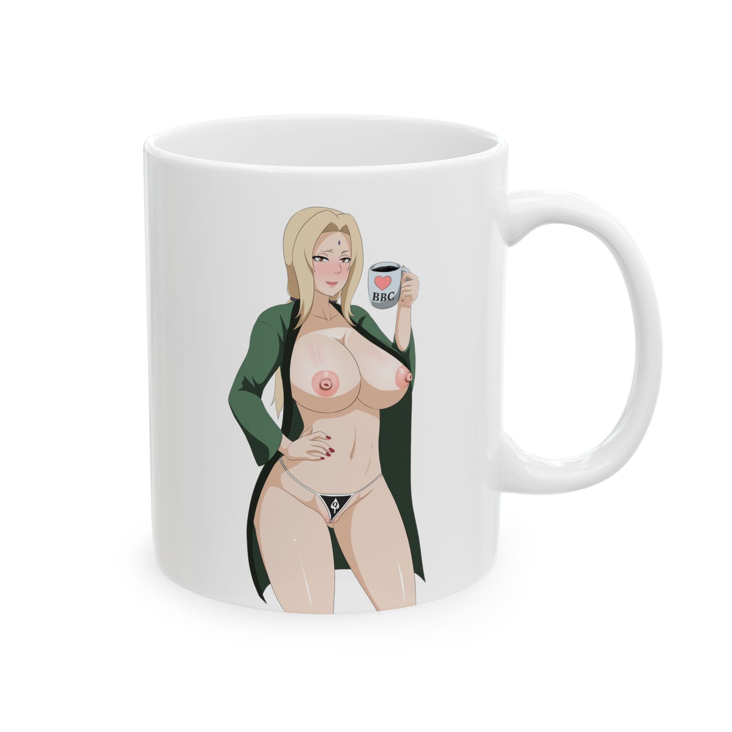 Tsuna Funny Anime Mug Hot Sexy Manga Women Uncensored Hantai Coffee Mugs Meme Cup Gifts For Him Mugs Men M23A