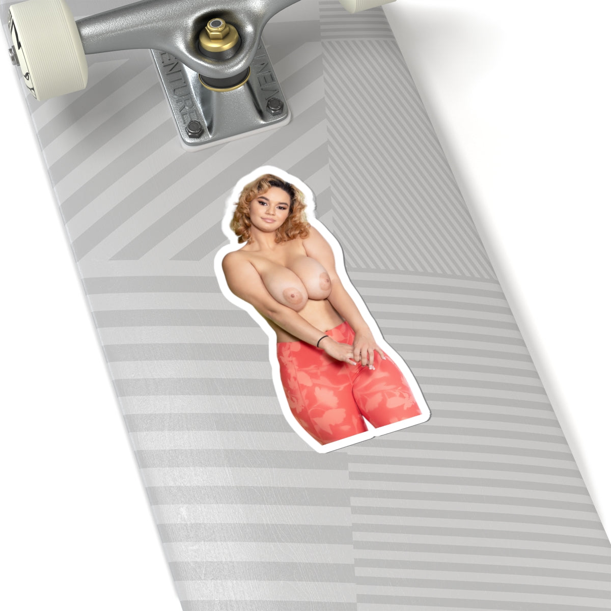 Big Boobs Girl Sticker Pinup Model Adult Stickers