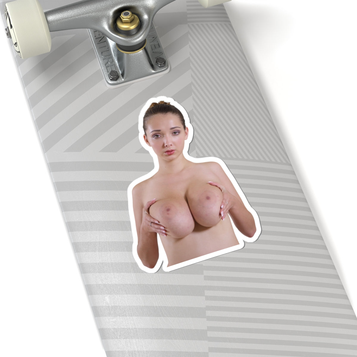 Naked Big Boobs Girl Sticker