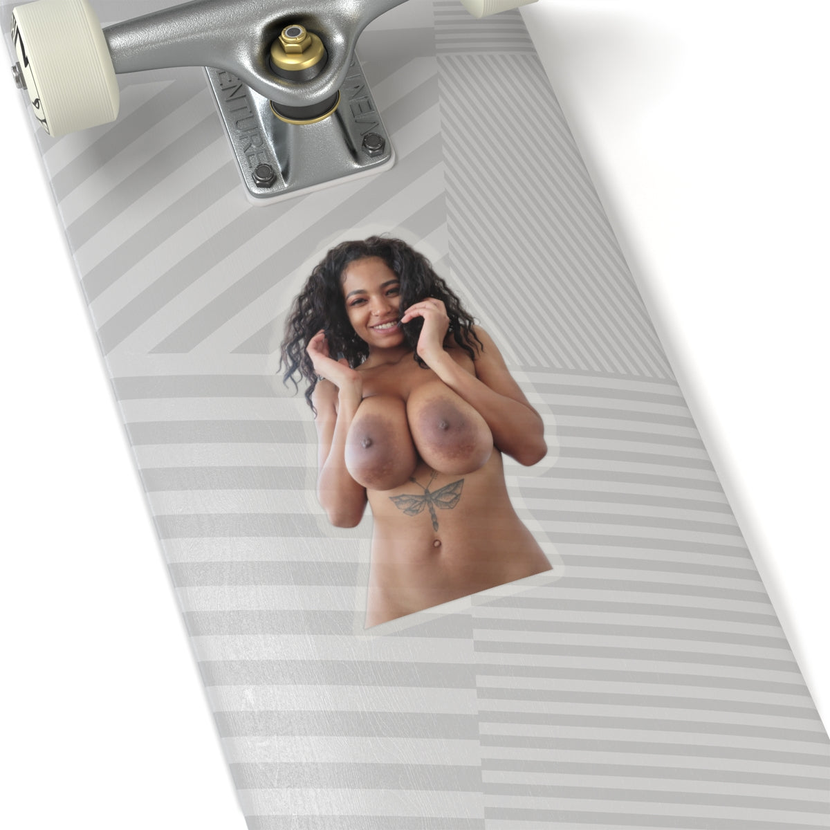 Black Girl Naked Big Tits Sticker
