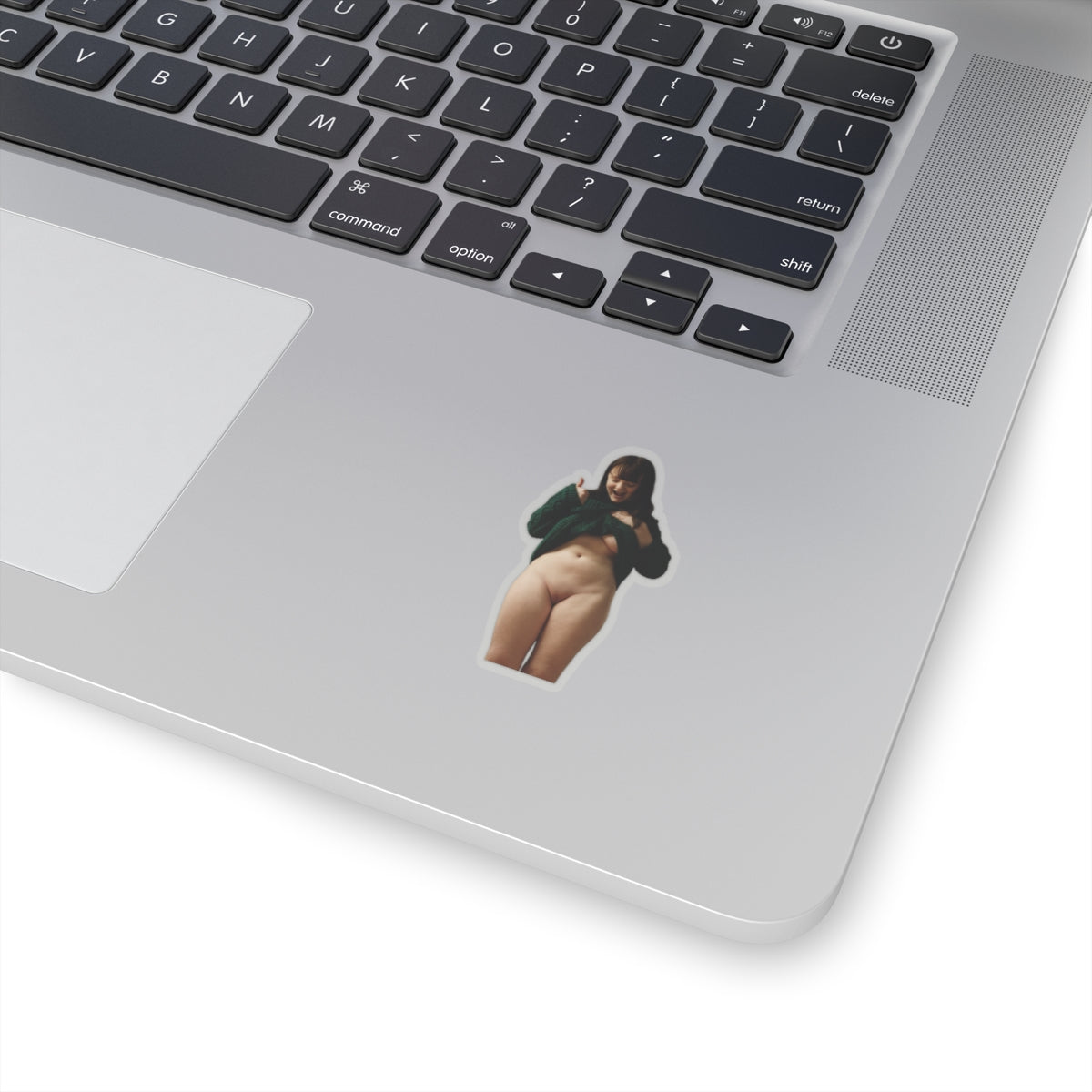 Cute Sexy Girl Naked Sticker Funny Parody Stickers