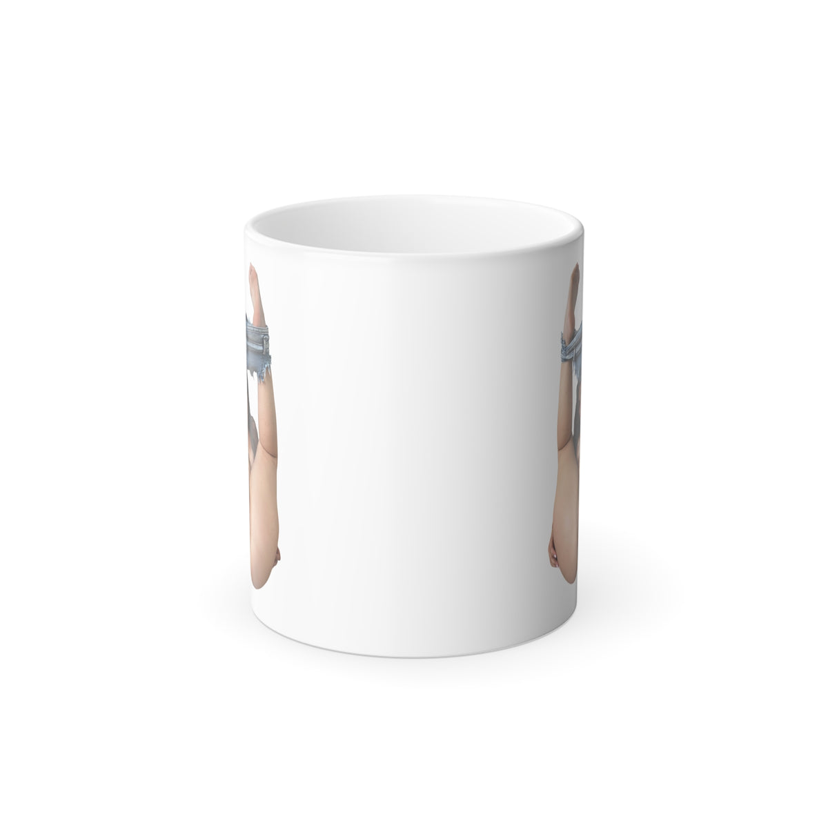 Nude Woman Coffee Mug 11oz Color Changing Cup Sexy Girls Pinup Design Uncensored Mugs